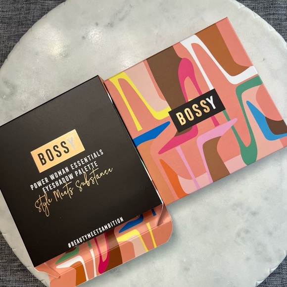 New NWT Bossy Cosmetics Eyeshadow Palette Style Meets Substance Makeup Beauty - Picture 2 of 5